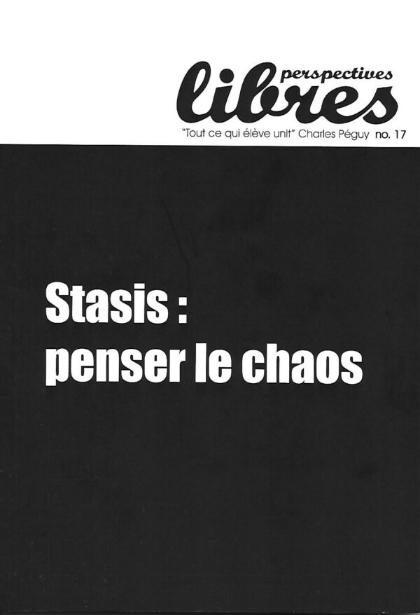 Stasis, cercle aristote, perspectives libres
