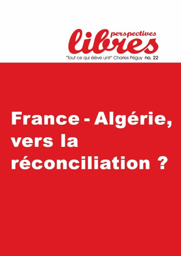 Algérie, france, cercle aristote, perspectives libres