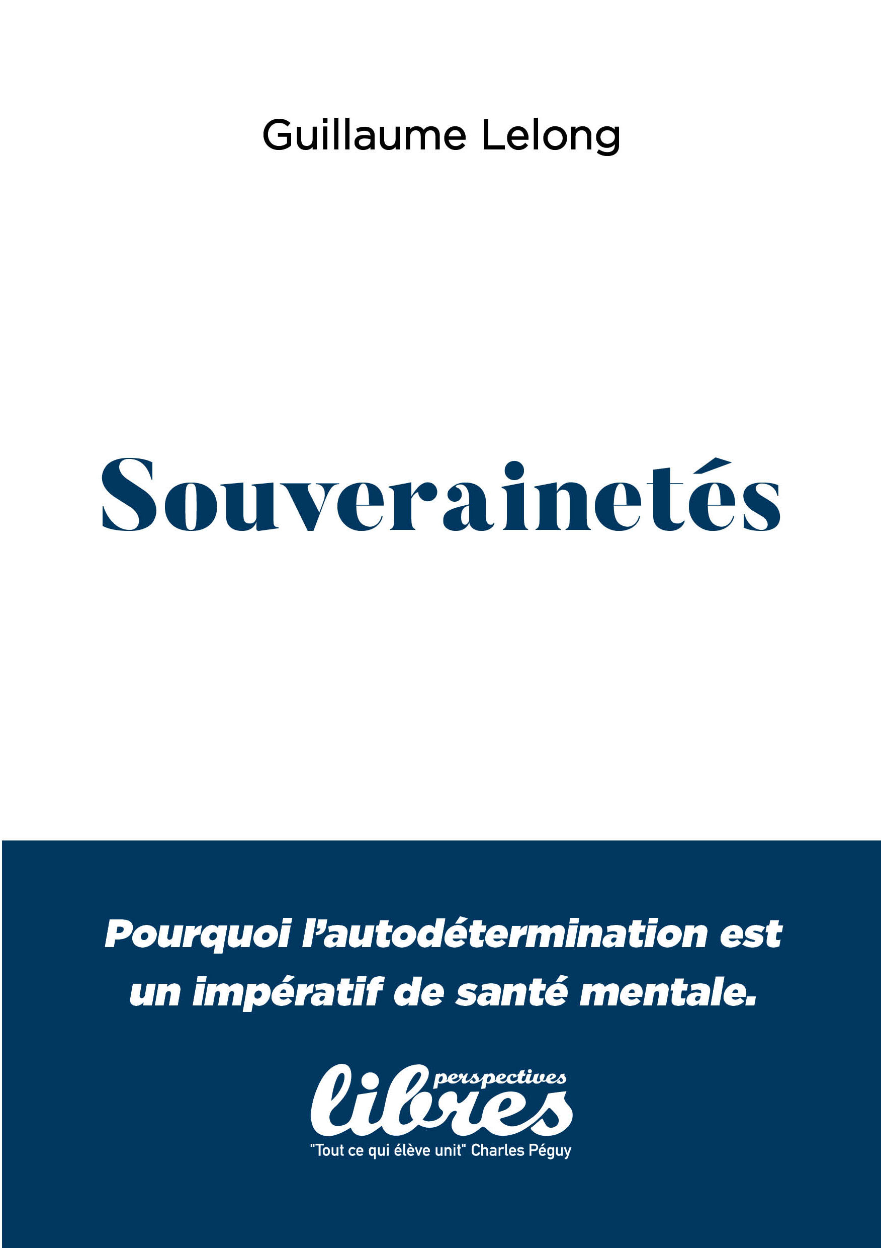 Souverainetés, Livre de GUILLAUME LELONG