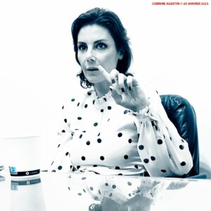 Marie-Estelle Dupont lors de sa conférence pour le Cercle Aristote du 25 Janvier 2023.