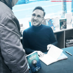 Dédicace de Maxime Amblard à la librairie "Vincent" ce Samedi 25 Février 2023 pour son livre "Abondance et pénurie "Abondance et pénurie" préfacé par Philippe Murer.