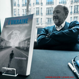 Dédicace du livre "L'UKRAINE un basculement du monde" par François Martin à la librairie Vincent le 25 MARS 2023