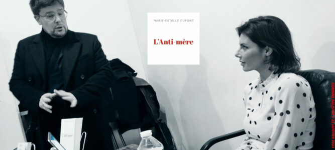 Pierre Yves Rougeyronn et Marie-Estelle Dupont auteur du livre "l'Anti-mère".